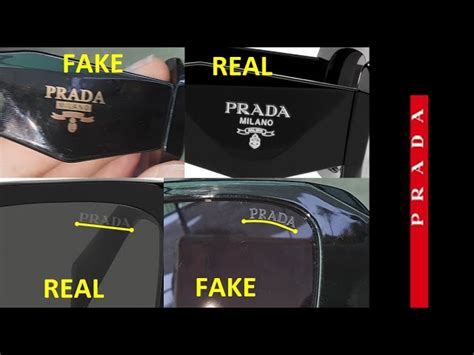 prada glasses fake vs real|authentic Prada sunglasses great condition.